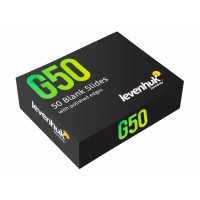 Стекла предметные Levenhuk G50, 50 шт