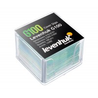 Стекла покровные Levenhuk G100, 100 шт