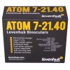Бинокль Levenhuk Atom 7–21x40 представитель Levenhuk в России