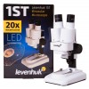 Микроскоп Levenhuk 1ST, бинокулярный представитель Levenhuk в России