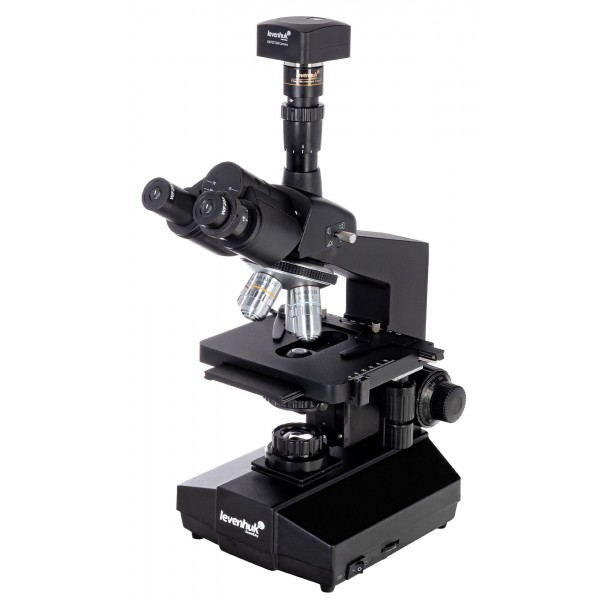 Микроскоп цифровой Levenhuk D870T, 8 Мпикс, тринокулярный представитель Levenhuk в России
