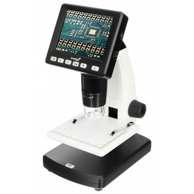 Микроскоп цифровой Levenhuk DTX 500 LCD представитель Levenhuk в России