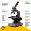 Микроскоп Levenhuk 320 PLUS, монокулярный представитель Levenhuk в России