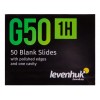 Стекла предметные с лункой Levenhuk G50 1H, 50 шт. представитель Levenhuk в России