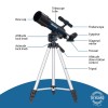 Телескоп Discovery Sky Trip ST50 с книгой представитель Levenhuk в России