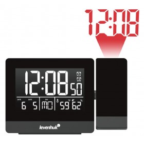 Часы-термометр Levenhuk Wezzer BASE L70 с проектором представитель Levenhuk в России