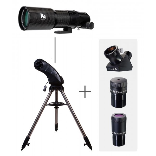 Levenhuk Ra R80 ED Doublet Carbon Kit v3 представитель Levenhuk в России
