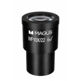 Окуляр MAGUS MES10 10х/22 мм со шкалой (D 30 мм) представитель Levenhuk в России