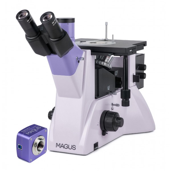 Микроскоп металлографический инвертированный цифровой MAGUS Metal VD700 представитель Levenhuk в России