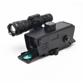 Монокуляр цифровой ночного видения Levenhuk Halo NVR50, с прицельным крепежом