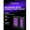Кабельный тестер Ermenrich NetGeeks NP10 представитель Levenhuk в России