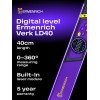 Цифровой уровень Ermenrich Verk LD40, с лазером представитель Levenhuk в России