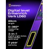 Цифровой уровень Ermenrich Verk LD60, с лазером представитель Levenhuk в России
