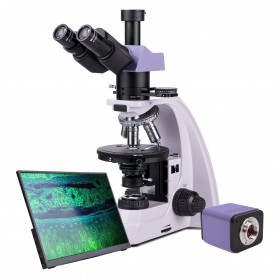 Микроскоп поляризационный цифровой MAGUS Pol D800 LCD представитель Levenhuk в России