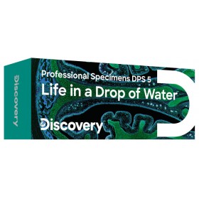 Набор микропрепаратов Discovery Prof DPS 5. «Жизнь в капле воды» представитель Levenhuk в России