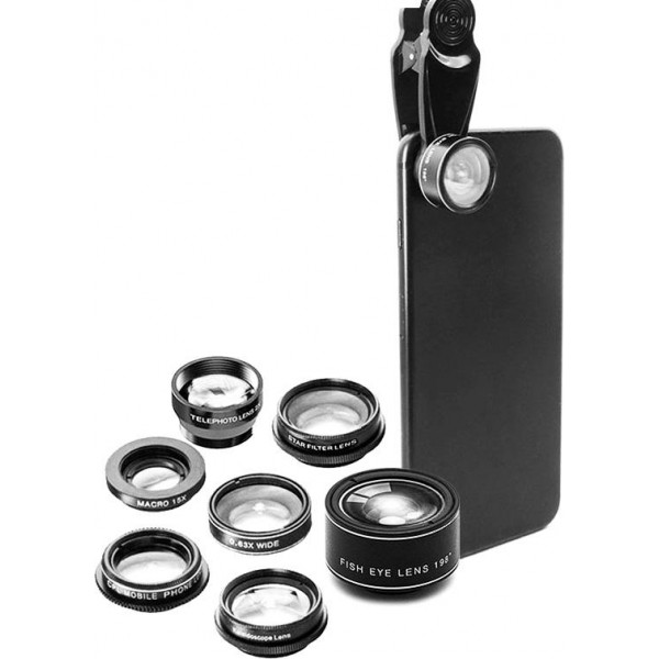 Набор объективов для смартфона Levenhuk Lens S7 представитель Levenhuk в России