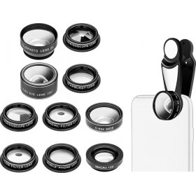 Набор объективов для смартфона Levenhuk Lens S10 представитель Levenhuk в России
