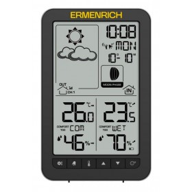 Метеостанция Ermenrich Report WR20 представитель Levenhuk в России