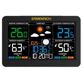 Метеостанция Ermenrich Report WR60 представитель Levenhuk в России
