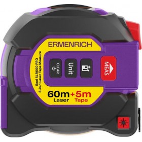 Рулетка с лазерным дальномером («3 в 1») Ermenrich Reel SLR600 PRO представитель Levenhuk в России