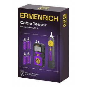 Тестер кабельных линий Ermenrich Ping SM110