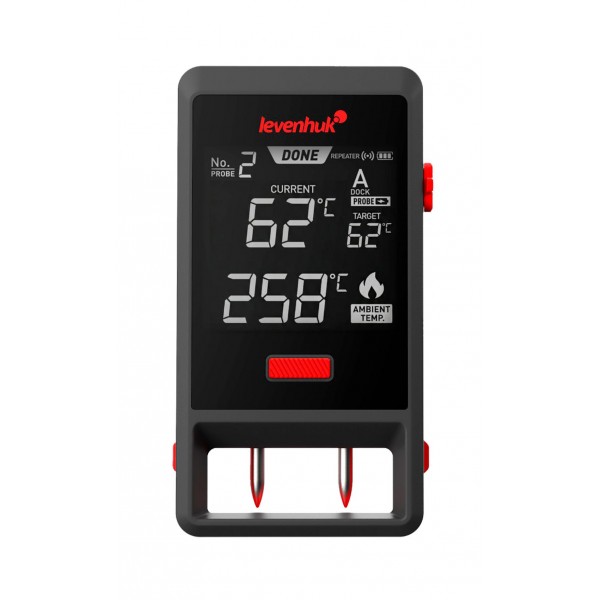 Термометр для мяса Levenhuk Wezzer Grill BT50 представитель Levenhuk в России