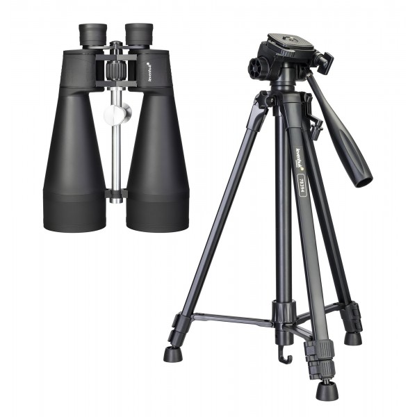 Набор: бинокль Levenhuk Bruno BASE 20x80 со штативом представитель Levenhuk в России