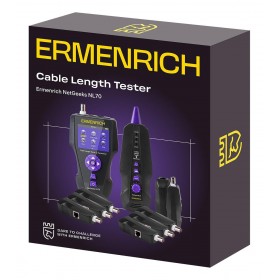 Измеритель длины кабеля Ermenrich NetGeeks NL70